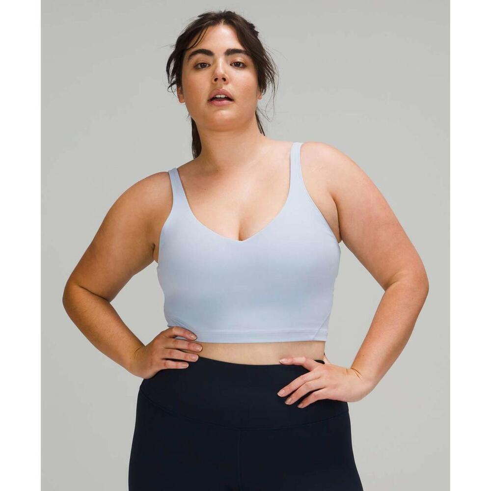 Lululemon Women's Light Blue Align Tank - Size 14